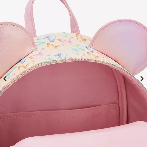 Loungefly Disney Minnie Mouse Ears Butterfly Mini Backpack